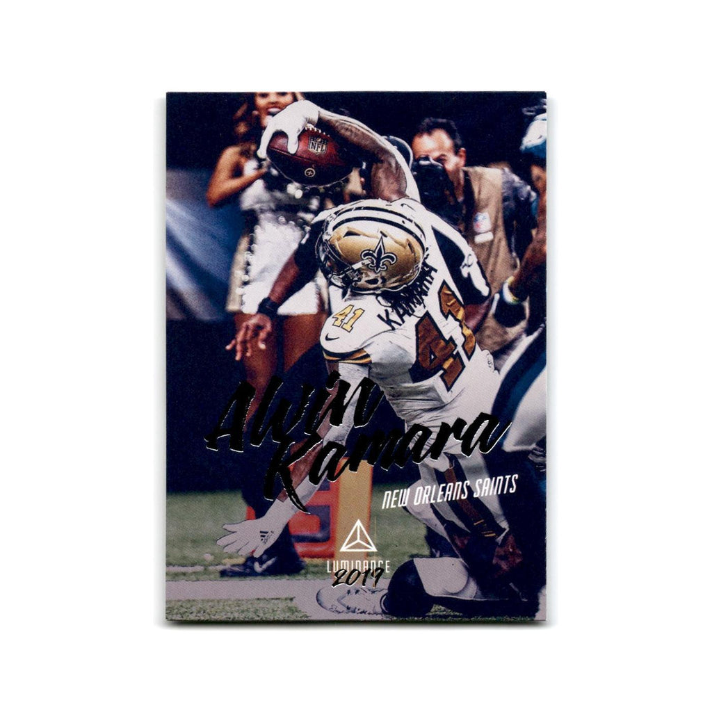 Alvin Kamara 2019 Panini Luminance #52 New Orleans Saints Football Card NM