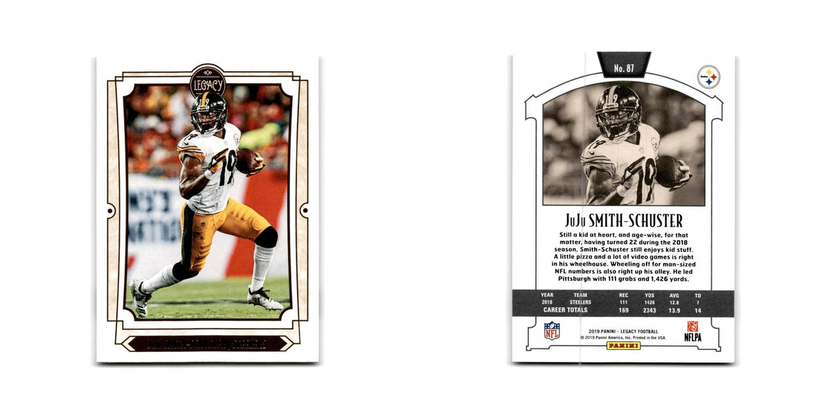 JuJu Smith-Schuster 2019 Panini Legacy #87 Pittsburgh Steelers Football Card NM