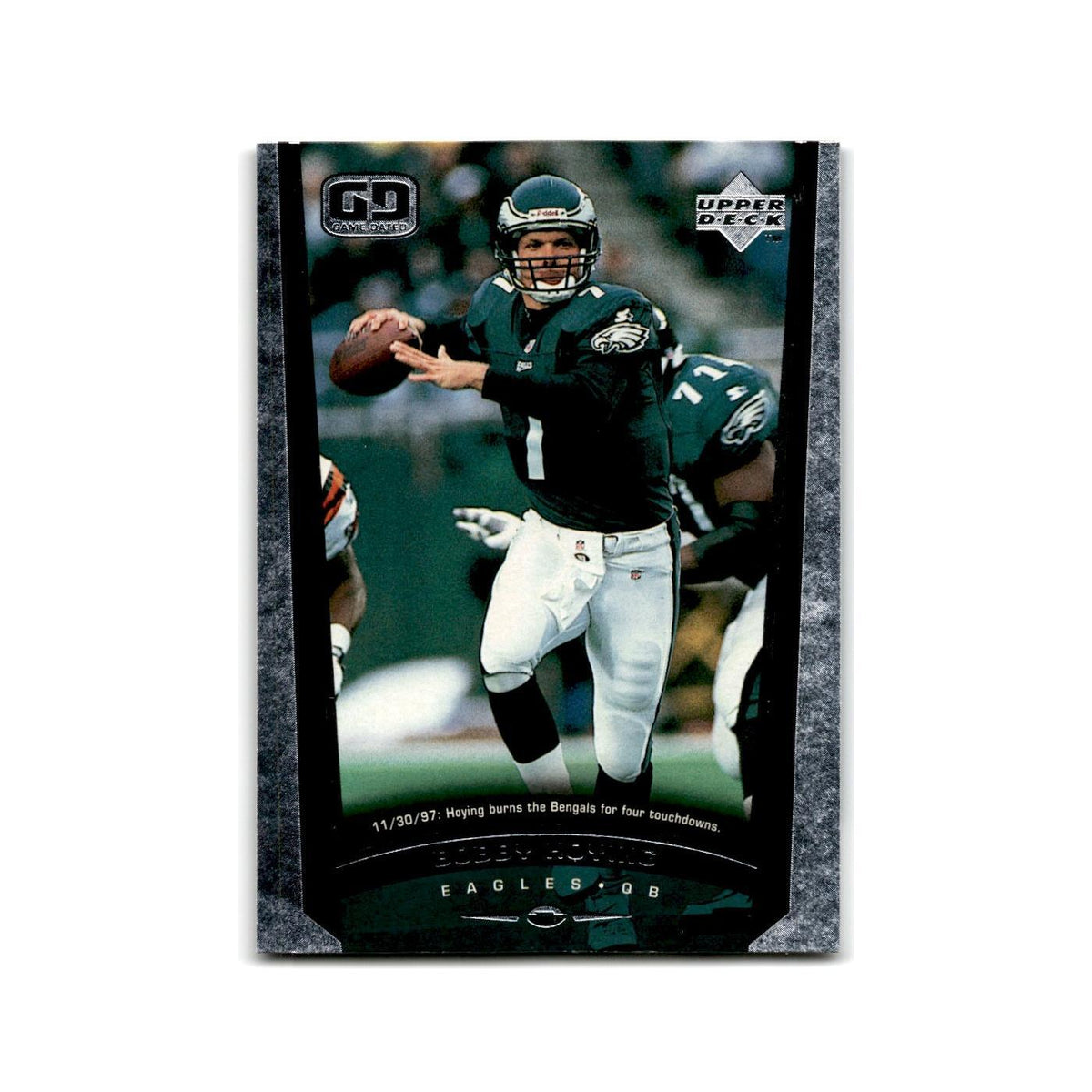 Bobby Hoying 1998 Upper Deck Game Dated #189 Philadelphia Eagles NM