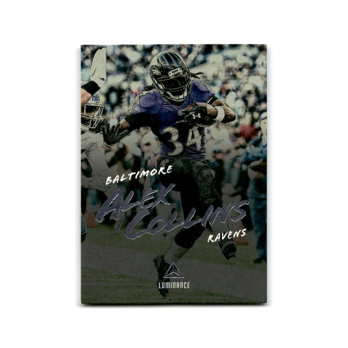 Alex Collins 2018 Panini Luminance #76 Baltimore Ravens Football Card NM