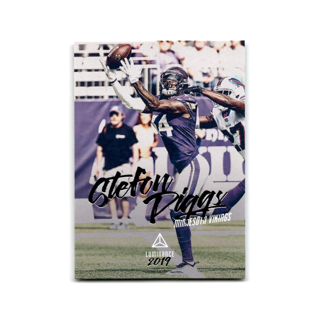 Stefon Diggs 2019 Panini Luminance #72 Minnesota Vikings Football Card NM