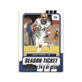 James Conner 2021 Panini Contenders Draft Picks #66 Pittsburgh Panthers NM