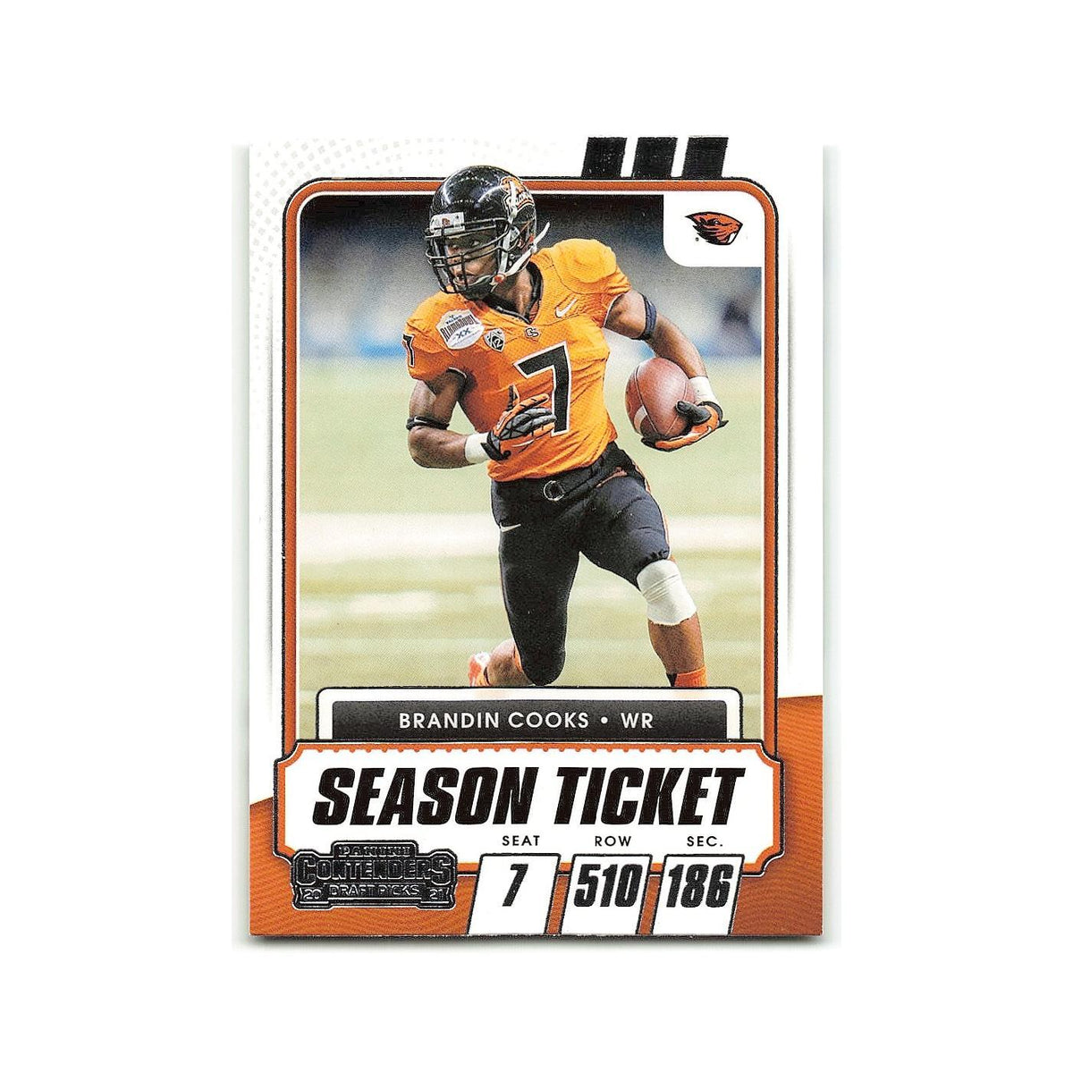Brandin Cooks 2021 Panini Contenders Draft Picks #96 Oregon State Beavers NM