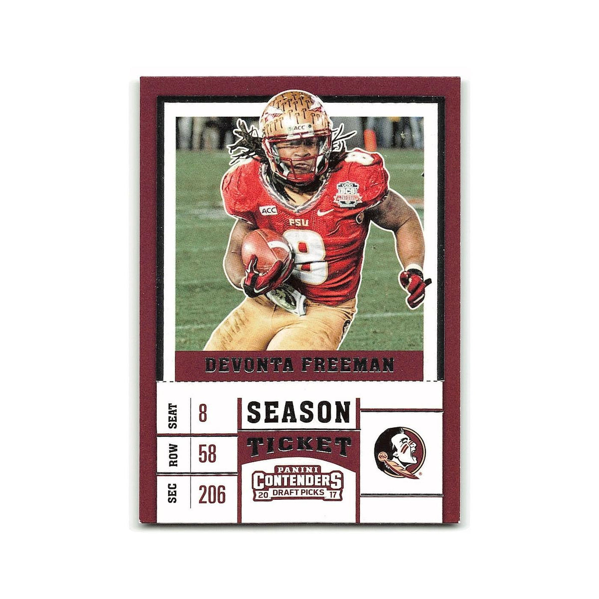 Devonta Freeman 2017 Panini Contenders Draft Picks #29 NM