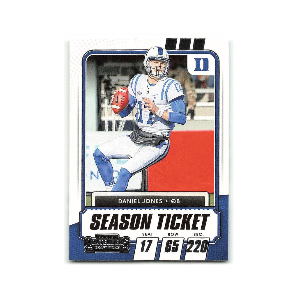 Daniel Jones 2021 Panini Contenders Draft Picks #20 Duke Blue Devils NM