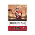C.J. Beathard 2017 Panini Contenders Rookie of the Year #RY-5 49ers NM