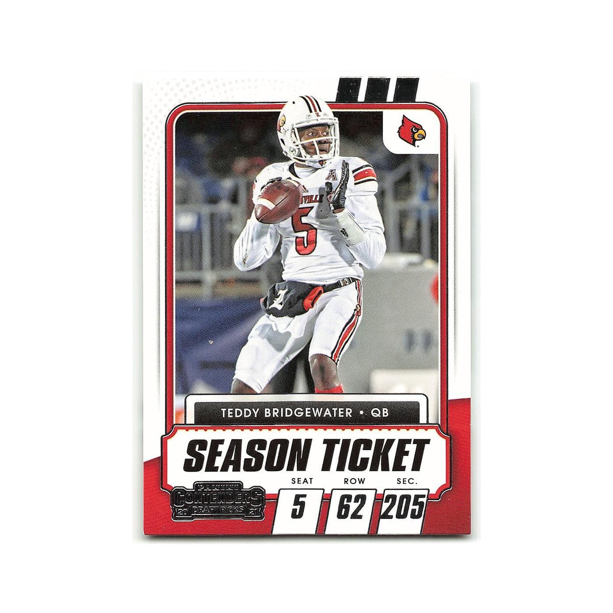 Teddy Bridgewater 2021 Panini Contenders Draft Picks #17 Louisville Cardinals NM