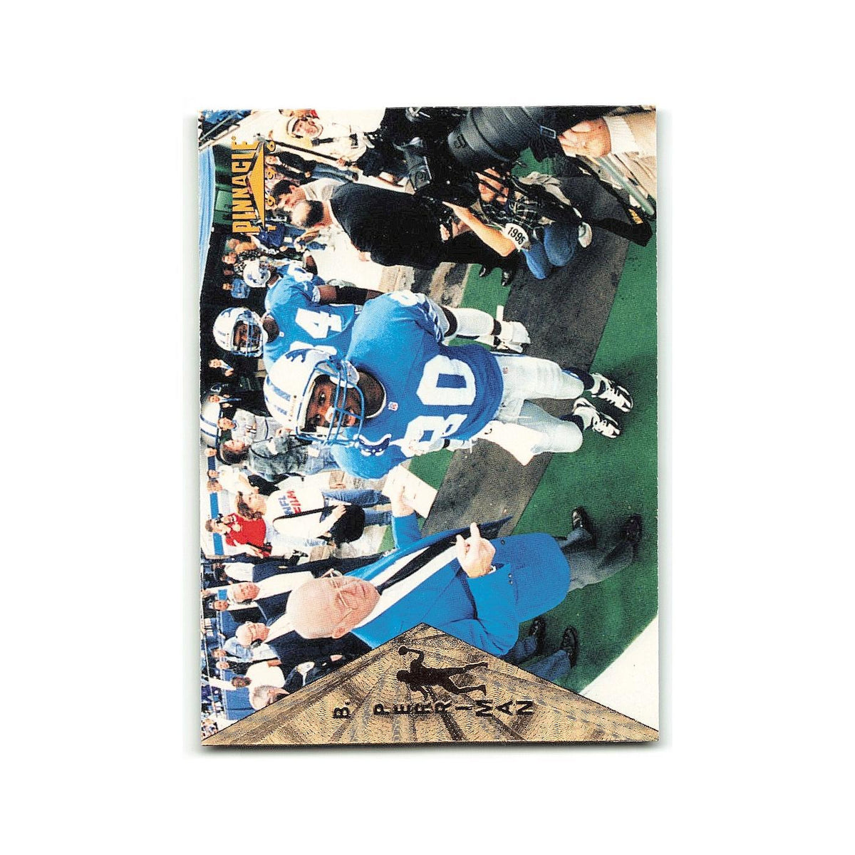 Brett Perriman 1996 Pinnacle #97 Detroit Lions Football Card NM