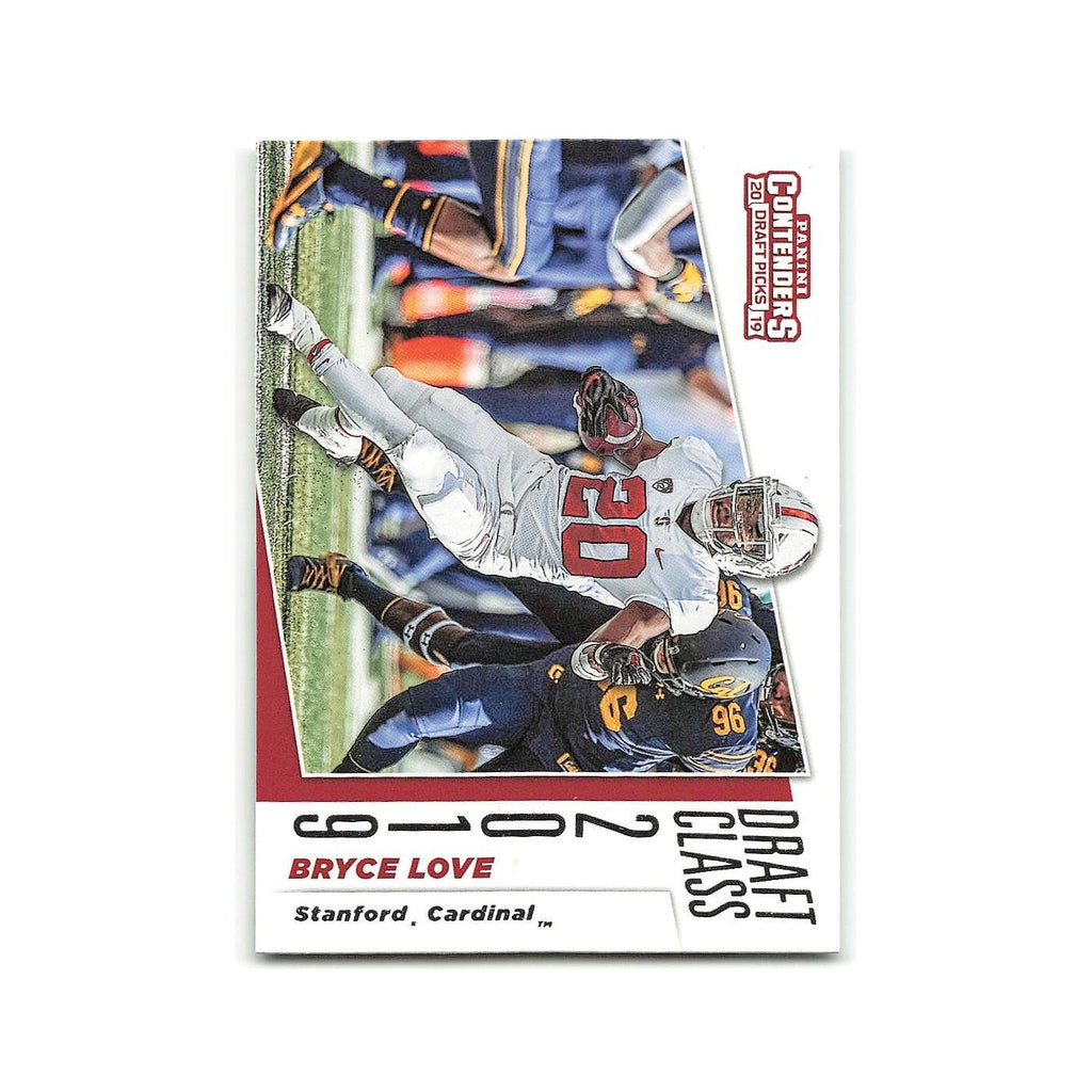 Bryce Love 2019 Panini Contenders Draft Picks #3 Stanford Cardinal NM