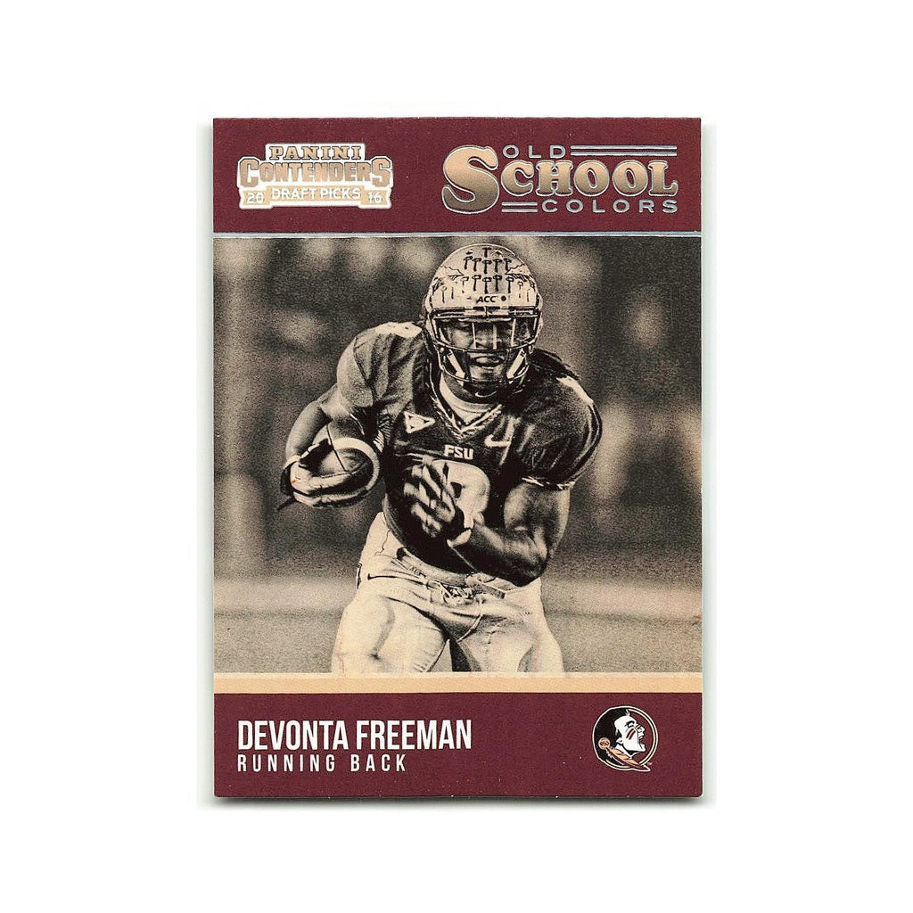 Devonta Freeman 2016 Panini Contenders Draft Picks Old School Colors #9 NM