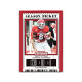 Jordan Howard 2019 Panini Contenders Draft Picks #50 Indiana Hoosiers NM