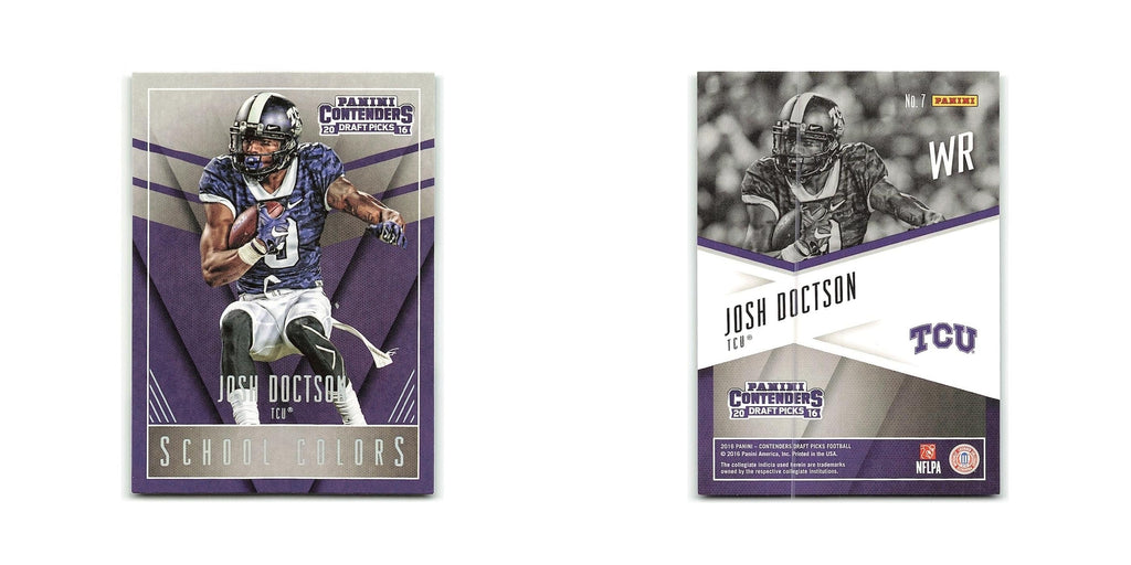 Josh Doctson 2016 Panini Contenders Draft Picks School Colors #7 NM