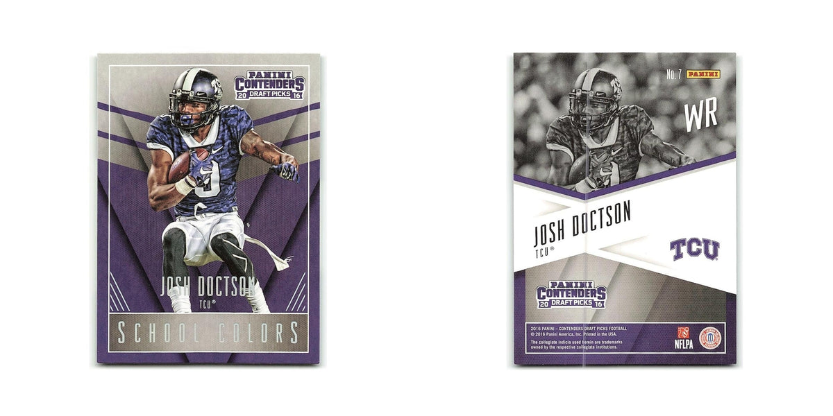 Josh Doctson 2016 Panini Contenders Draft Picks School Colors #7 NM