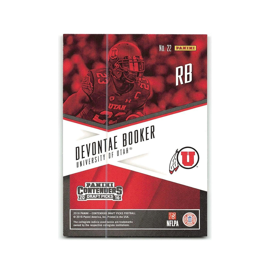 Devontae Booker 2016 Panini Contenders Draft Picks School Colors #22 NM