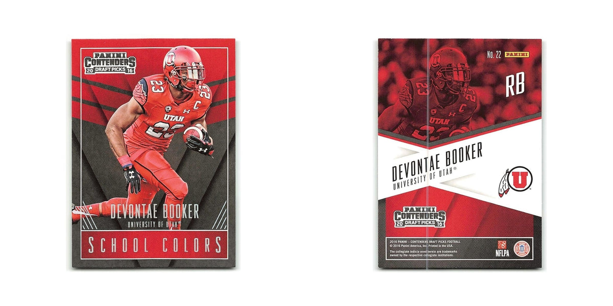 Devontae Booker 2016 Panini Contenders Draft Picks School Colors #22 NM