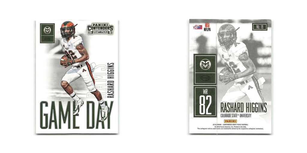 Rashard Higgins 2016 Panini Contenders Draft Picks #19 Colorado State Rams NM