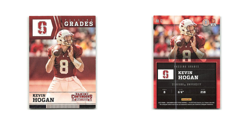 Kevin Hogan 2016 Panini Contenders Draft Picks Passing Grades #12 NM
