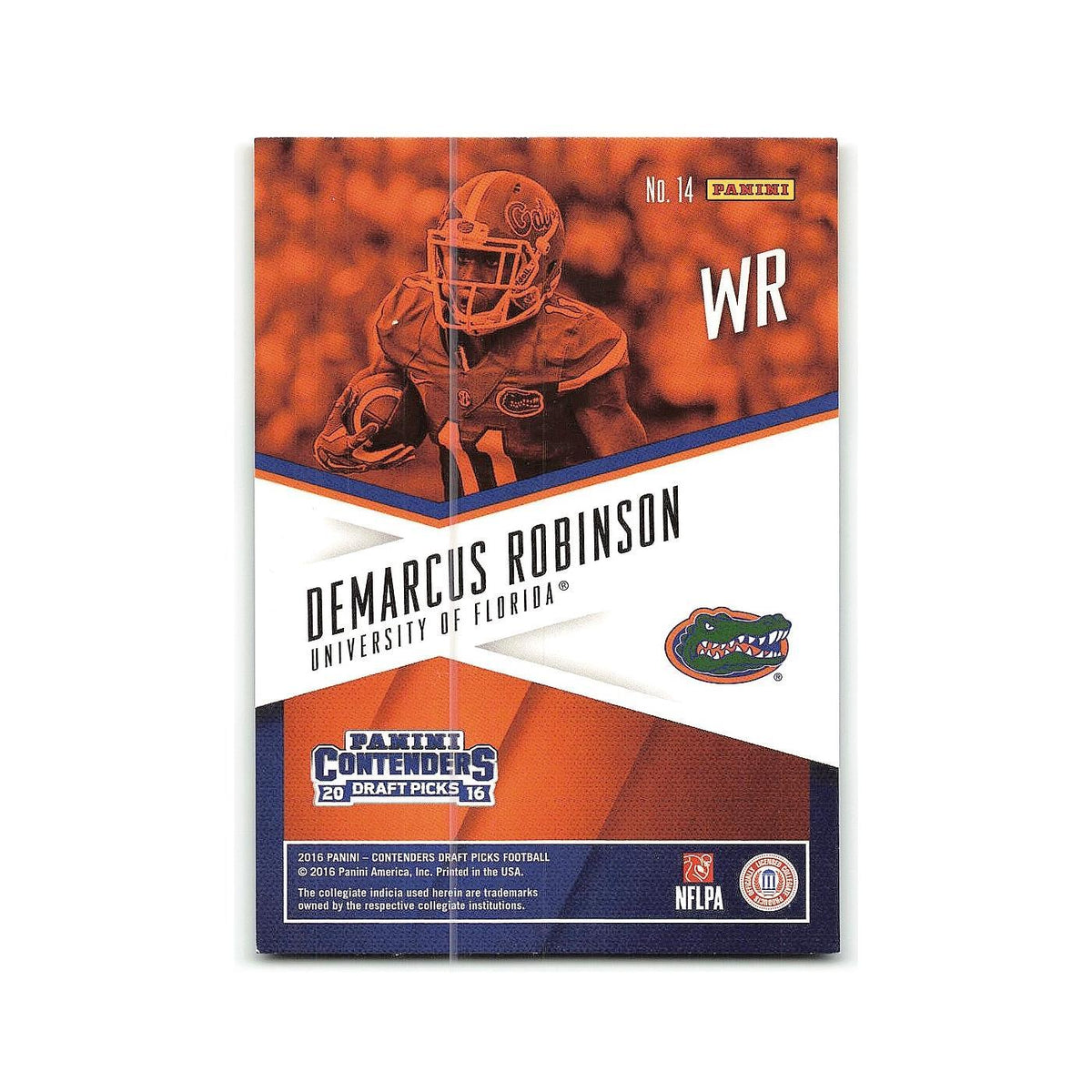 Demarcus Robinson 2016 Panini Contenders Draft Picks School Colors #14 NM