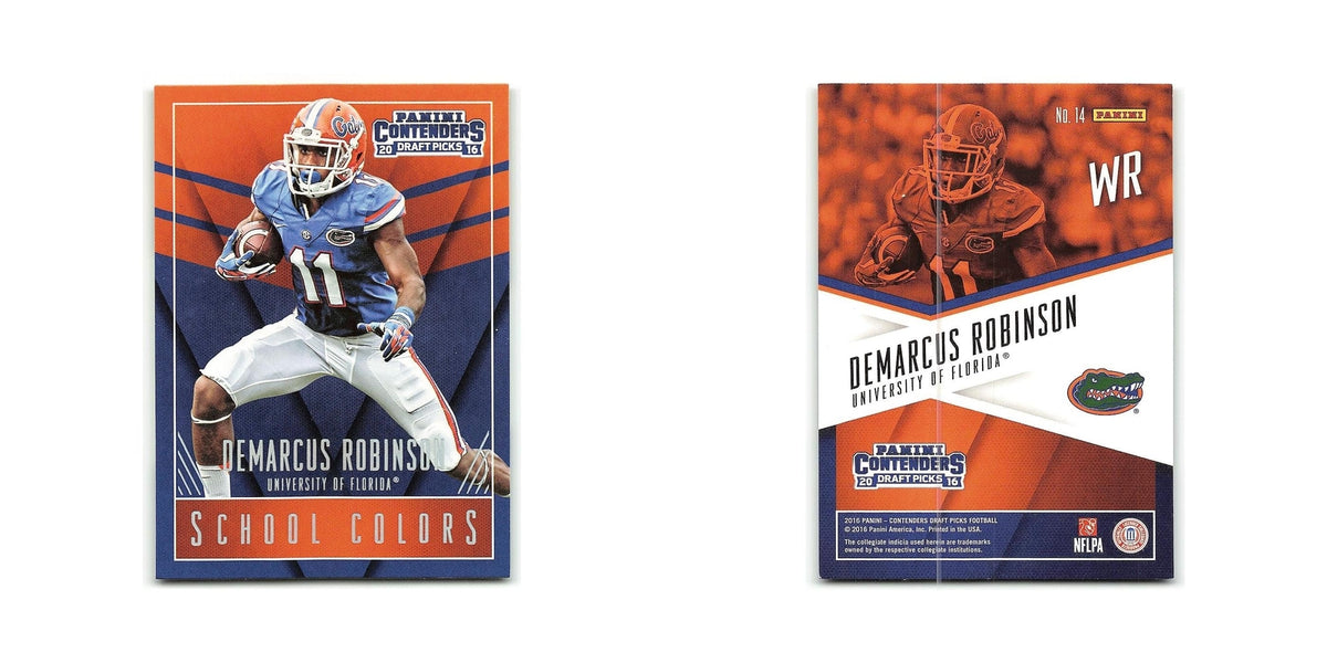 Demarcus Robinson 2016 Panini Contenders Draft Picks School Colors #14 NM