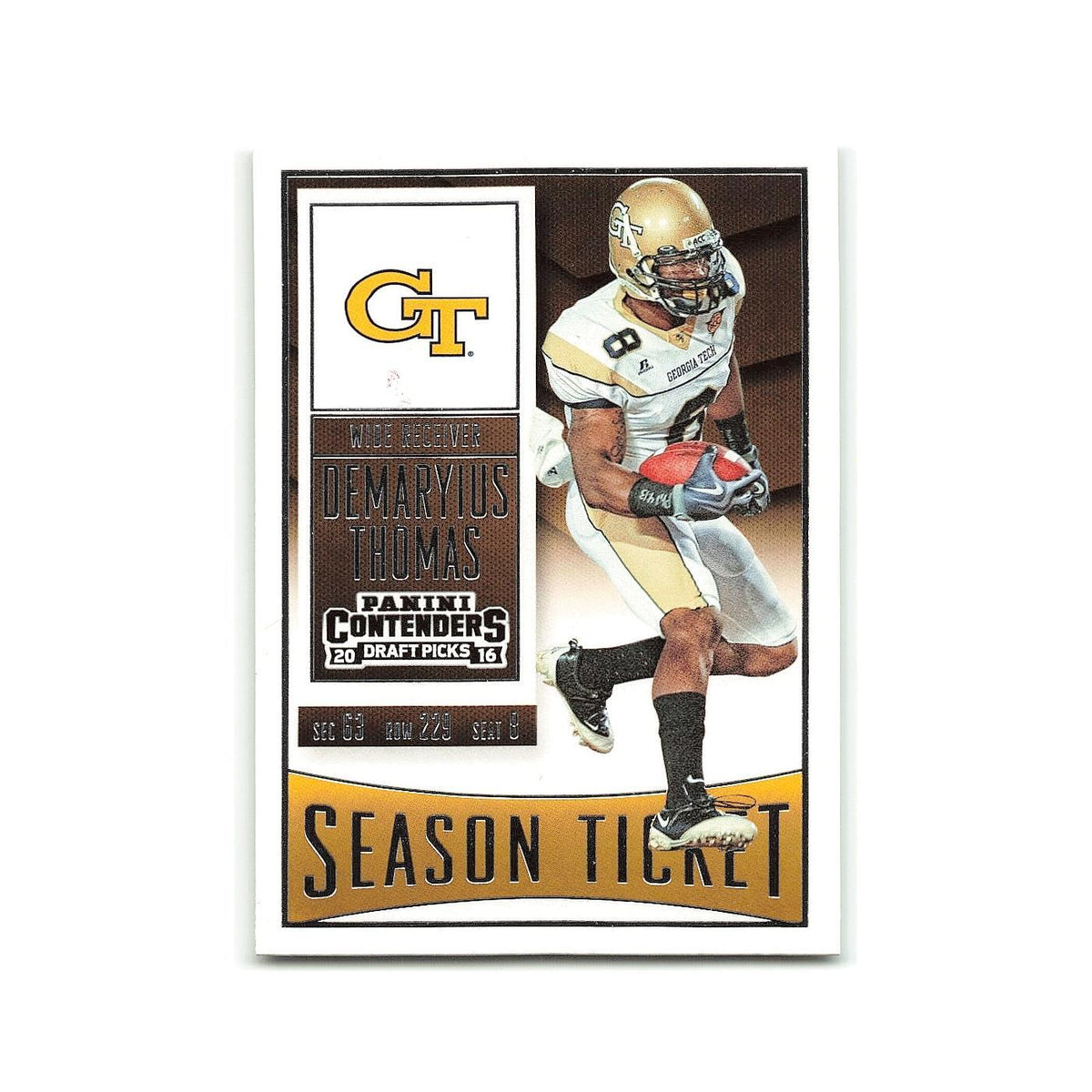 Demaryius Thomas 2016 Panini Contenders Draft Picks #28 NM