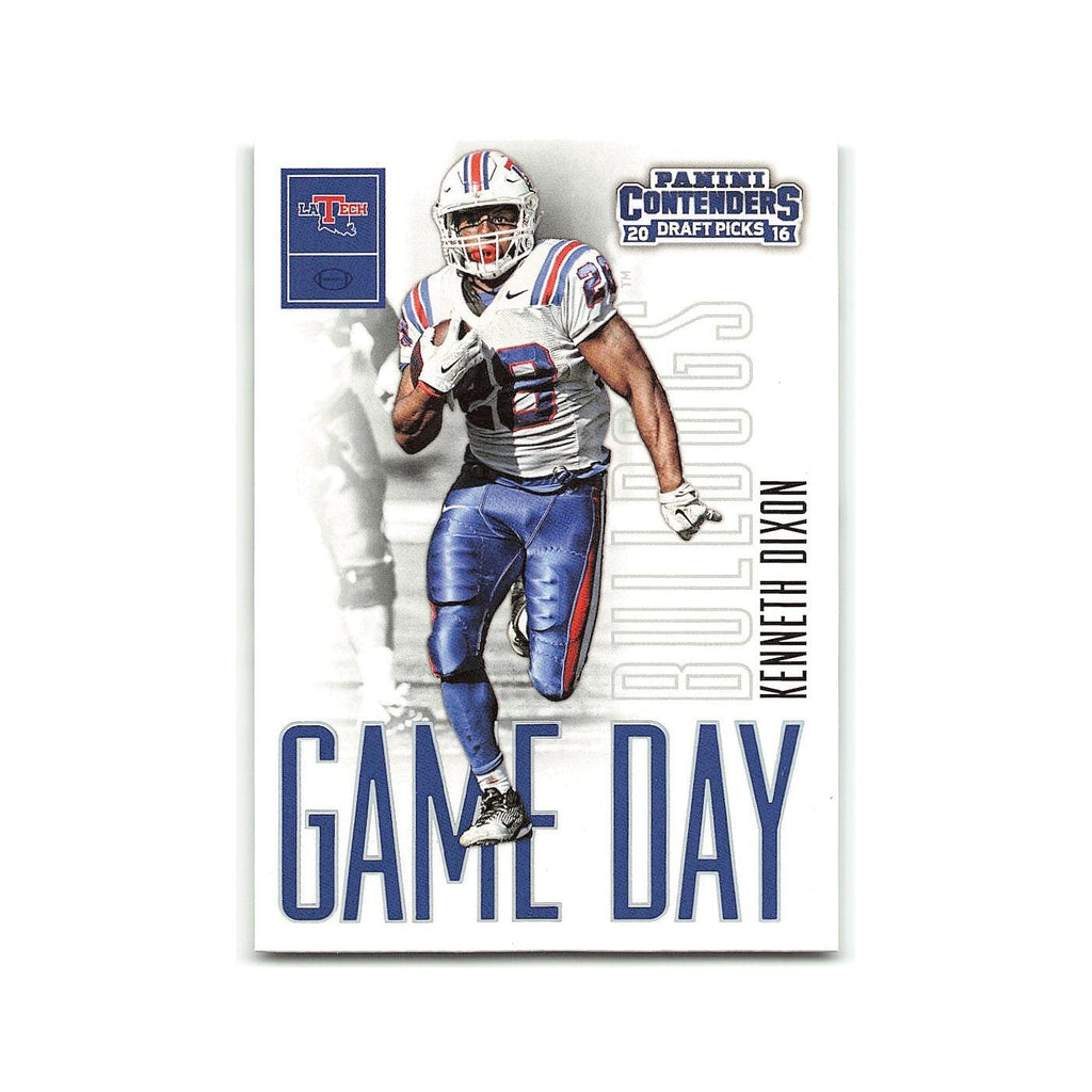 Kenneth Dixon 2016 Panini Contenders Draft Picks #36 Louisiana Tech Bulldogs NM