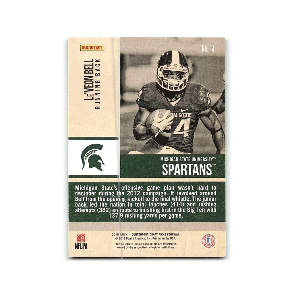Le'Veon Bell 2016 Panini Contenders Draft Picks Old School Colors #14 NM