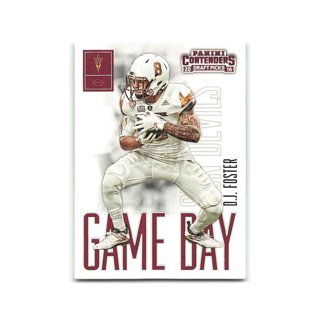 D.J. Foster 2016 Panini Contenders Draft Picks #43 Arizona State Sun Devils NM