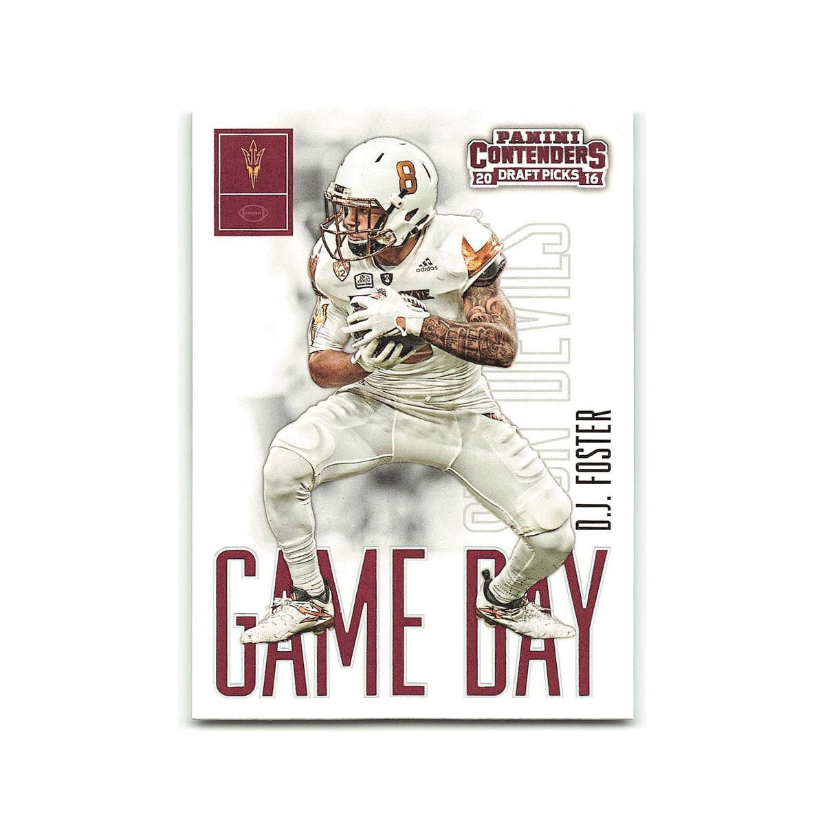 D.J. Foster 2016 Panini Contenders Draft Picks #43 Arizona State Sun Devils NM