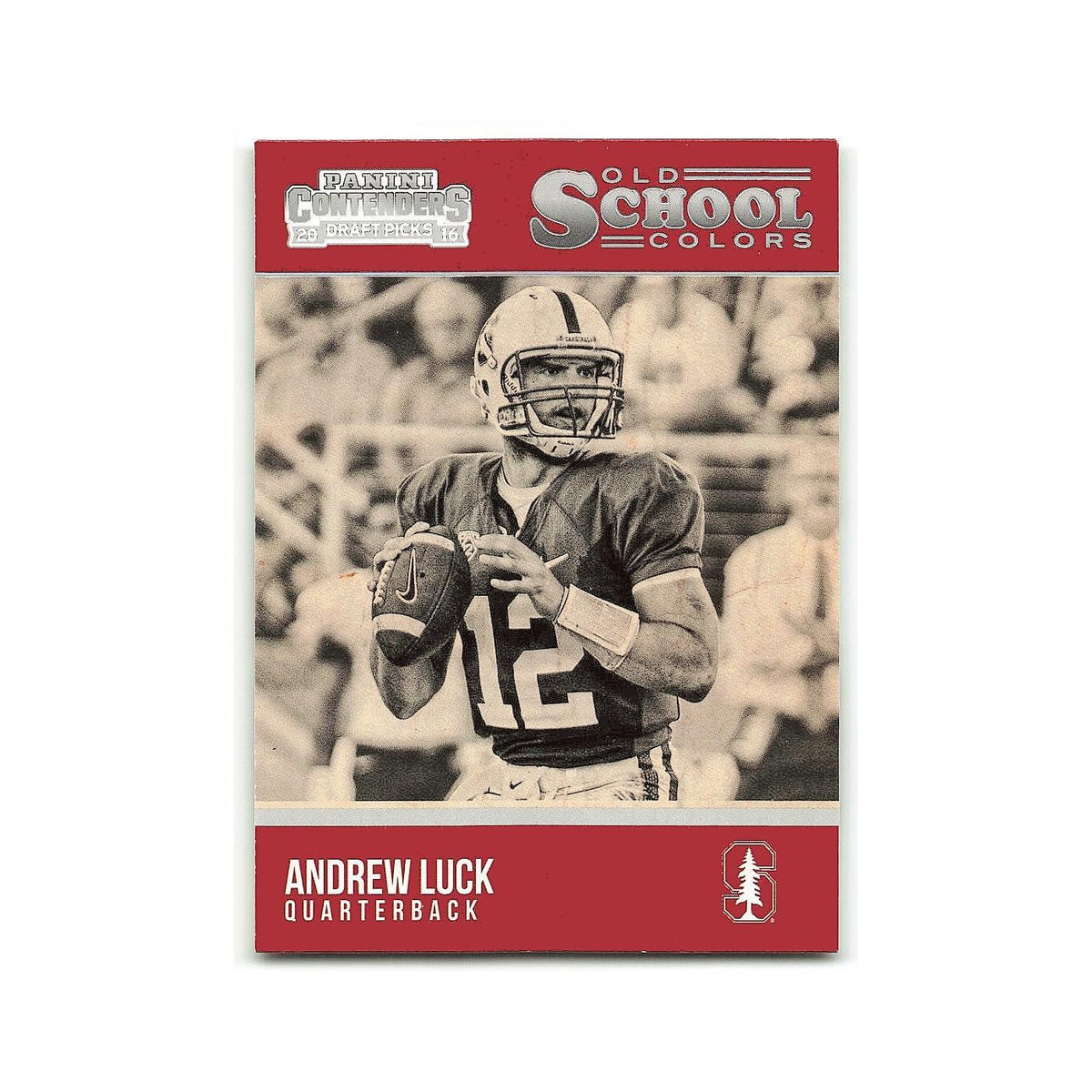 Andrew Luck 2016 Panini Contenders Draft Picks Old School Colors #5 NM