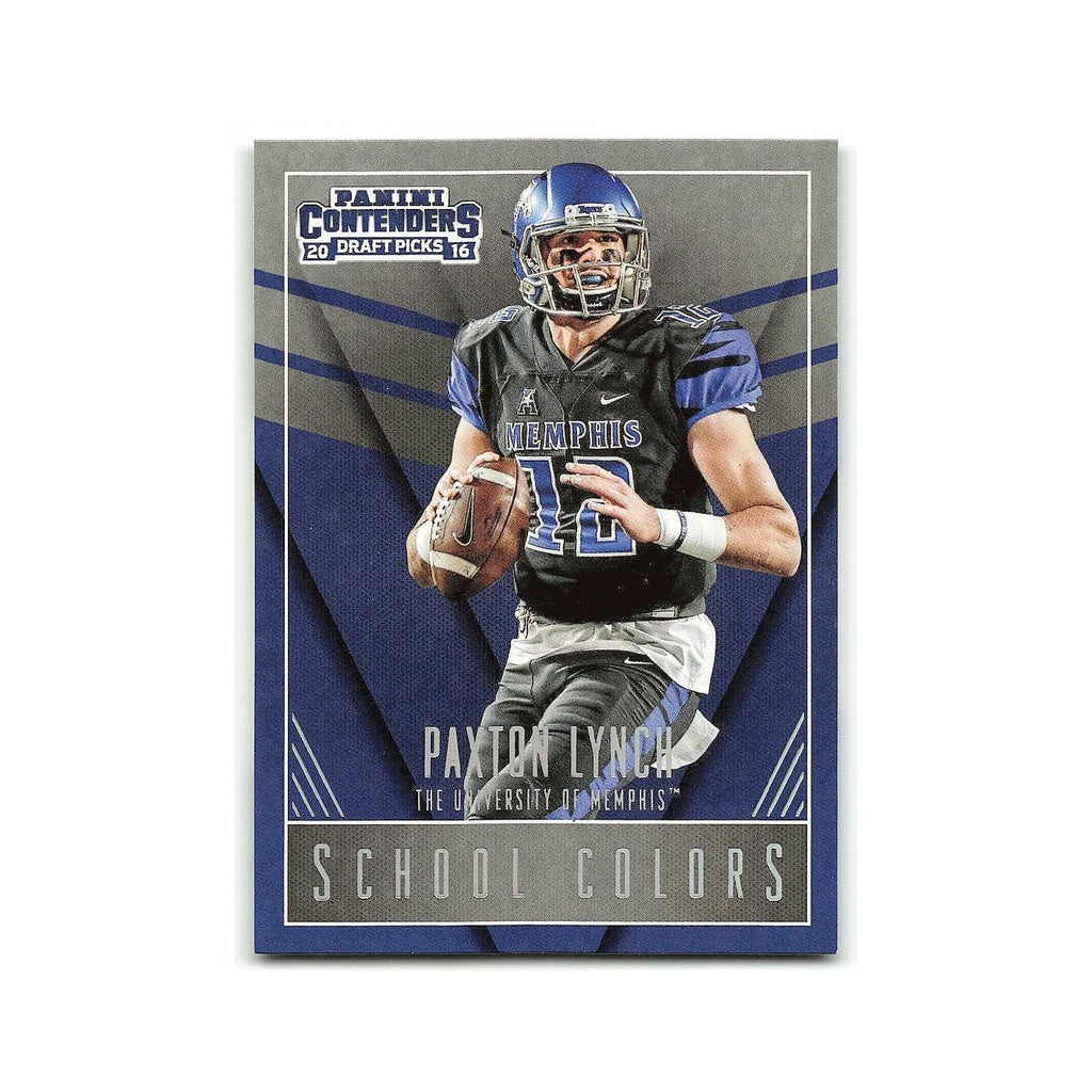 Paxton Lynch 2016 Panini Contenders Draft Picks School Colors #18 NM
