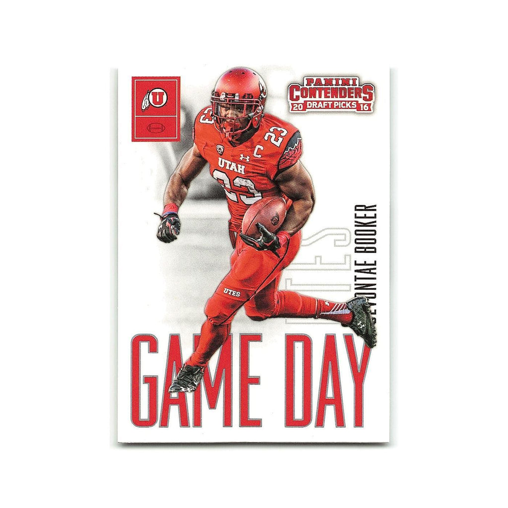 Devontae Booker 2016 Panini Contenders Draft Picks #22 Utah Utes NM