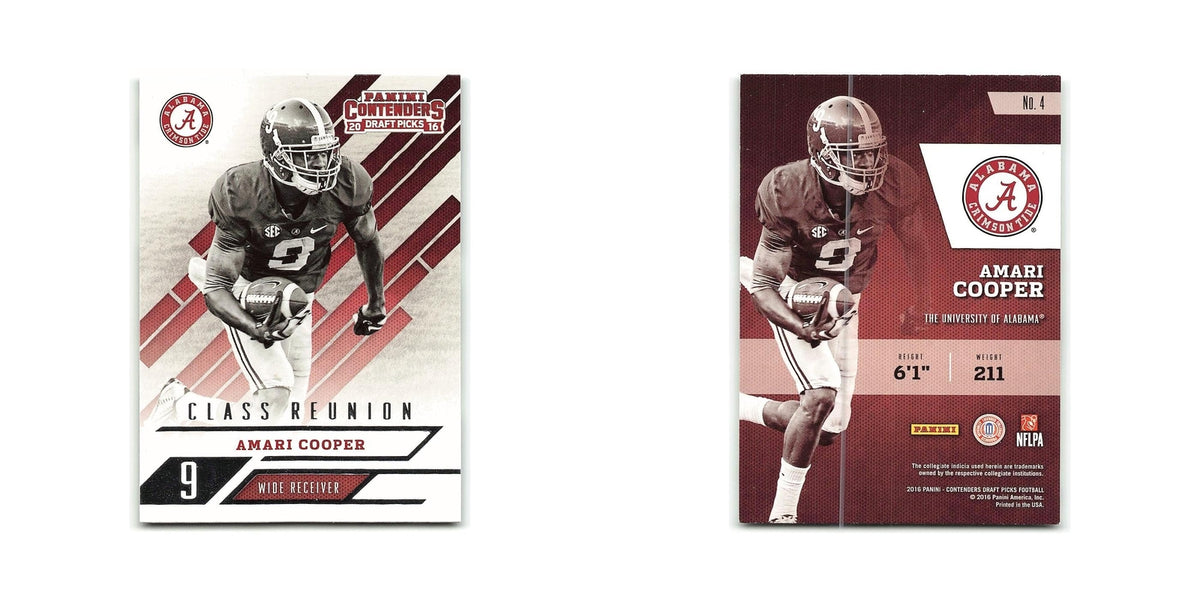 Amari Cooper 2016 Panini Contenders Draft Picks Class Reunion #4 NM