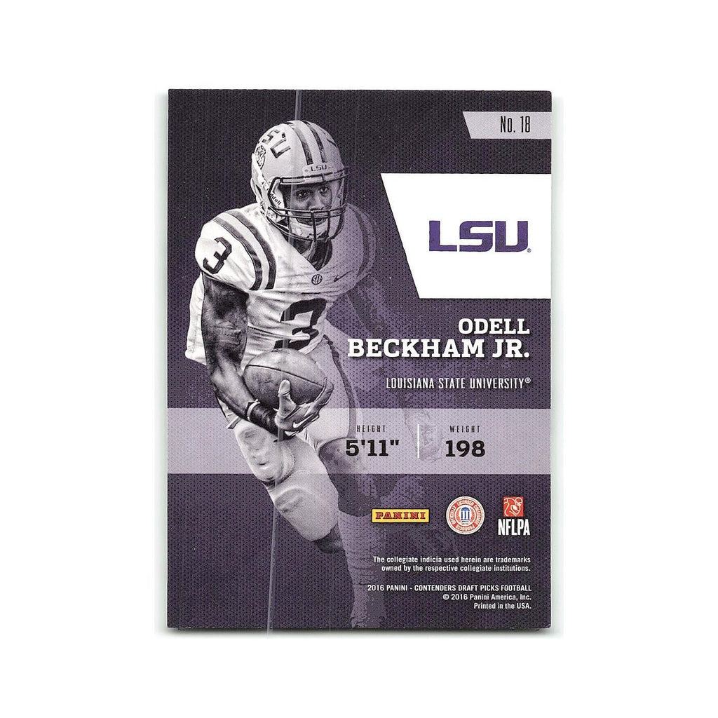 Odell Beckham Jr. 2016 Panini Contenders Draft Picks Class Reunion #18 NM