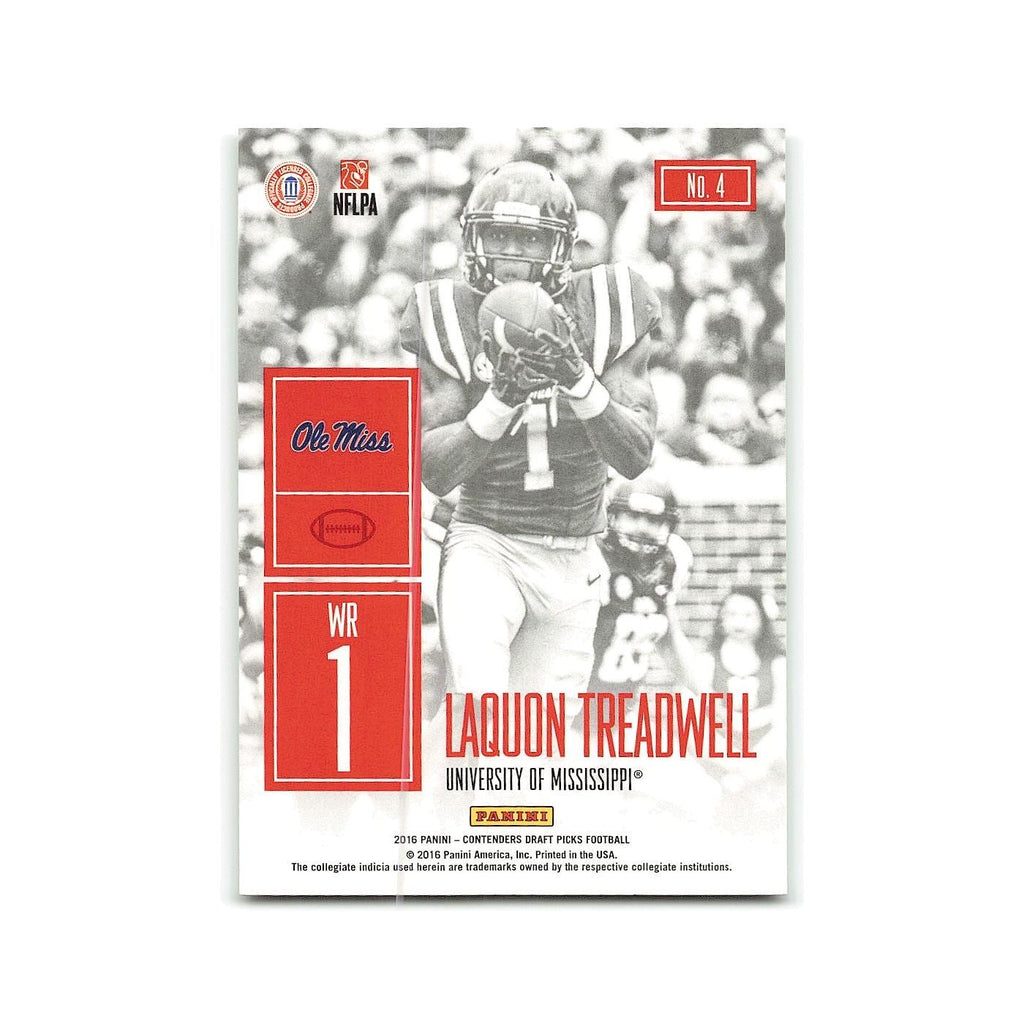 Laquon Treadwell 2016 Panini Contenders Draft Picks #4 Ole Miss Rebels NM