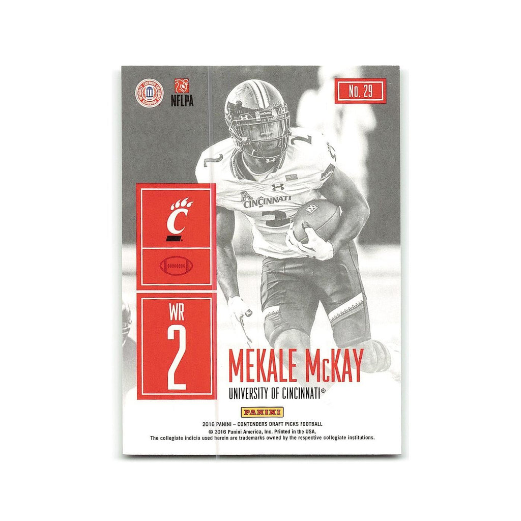 Mekale McKay 2016 Panini Contenders Draft Picks #29 Cincinnati Bearcats NM