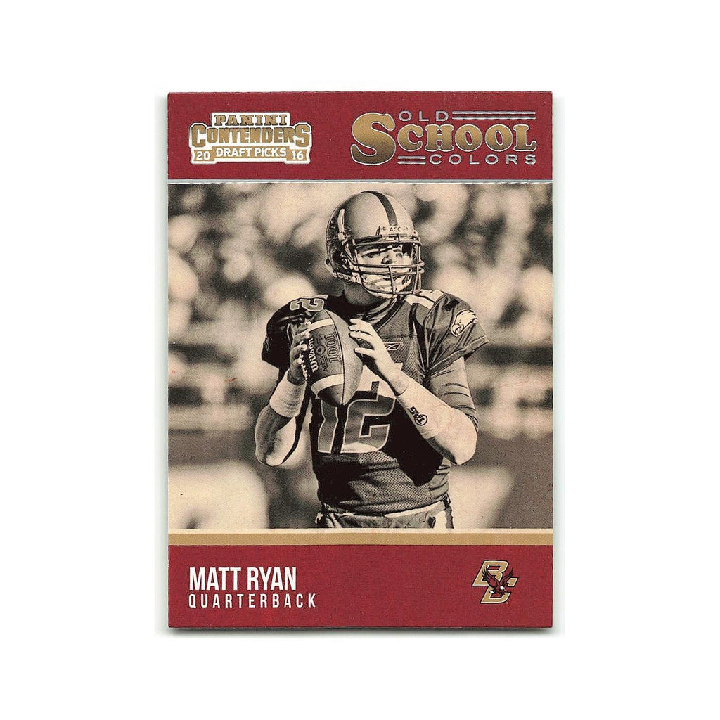 Matt Ryan 2016 Panini Contenders Draft Picks Old School Colors #16 NM