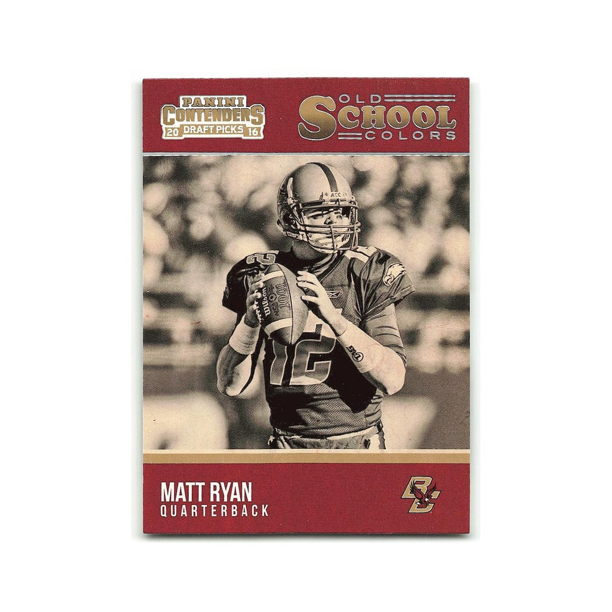 Matt Ryan 2016 Panini Contenders Draft Picks Old School Colors #16 NM