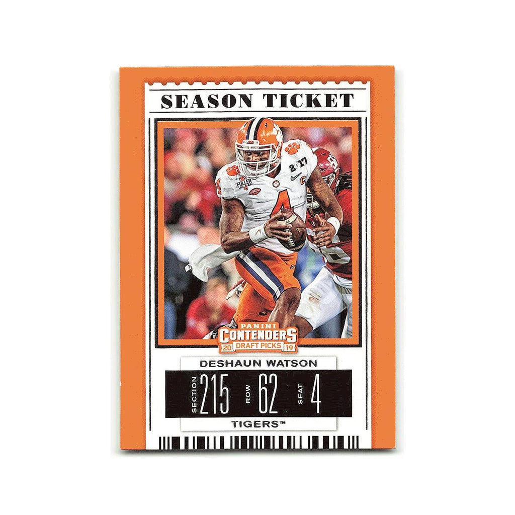 Deshaun Watson 2019 Panini Contenders Draft Picks #33 Clemson Tigers NM