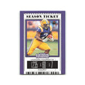 Leonard Fournette 2019 Panini Contenders Draft Picks #62 LSU Tigers NM