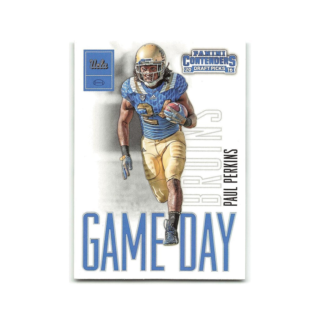 Paul Perkins 2016 Panini Contenders Draft Picks #17 UCLA Bruins Football Card NM