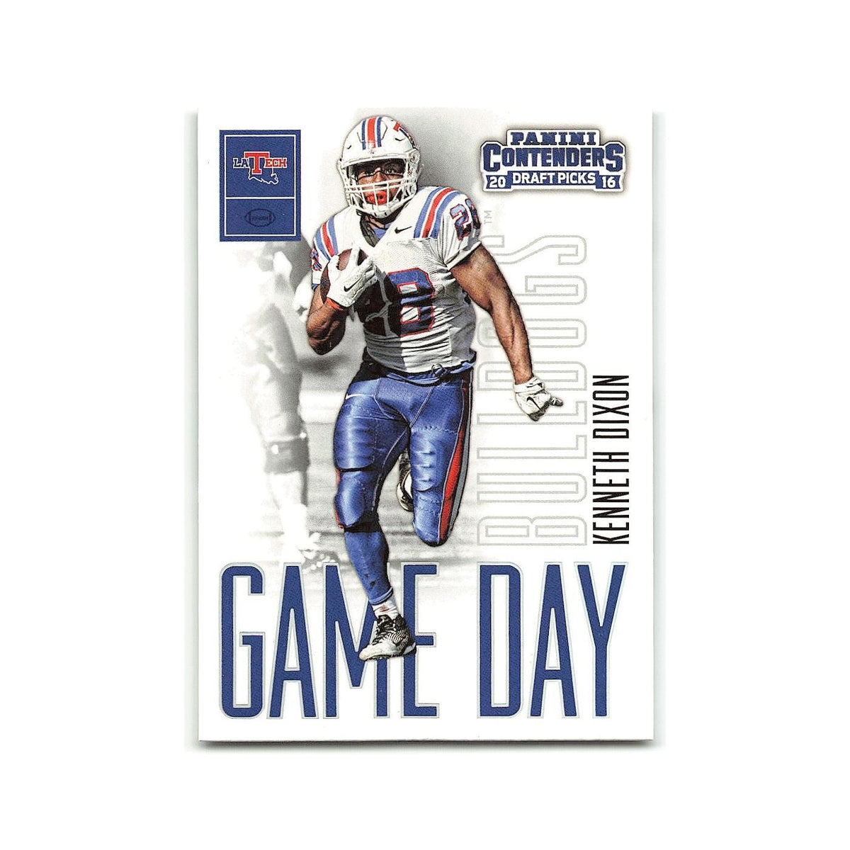 Kenneth Dixon 2016 Panini Contenders Draft Picks #36 Louisiana Tech Bulldogs NM