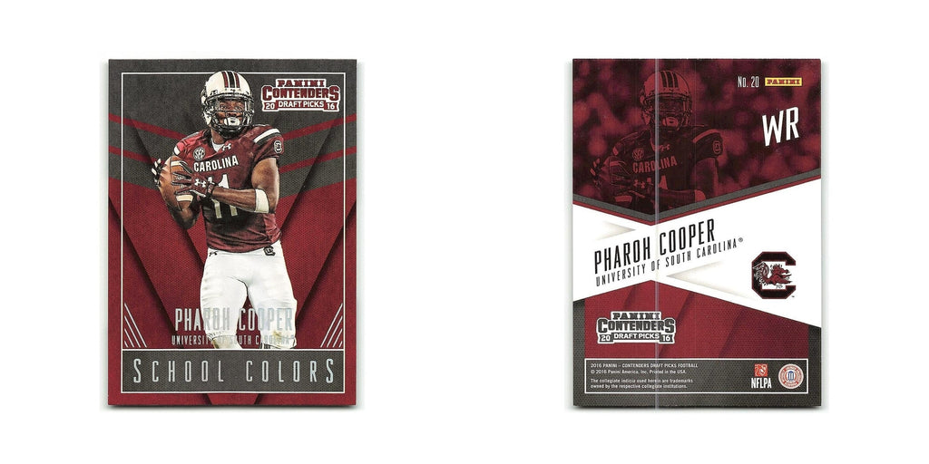 Pharoh Cooper 2016 Panini Contenders Draft Picks School Colors #20 NM
