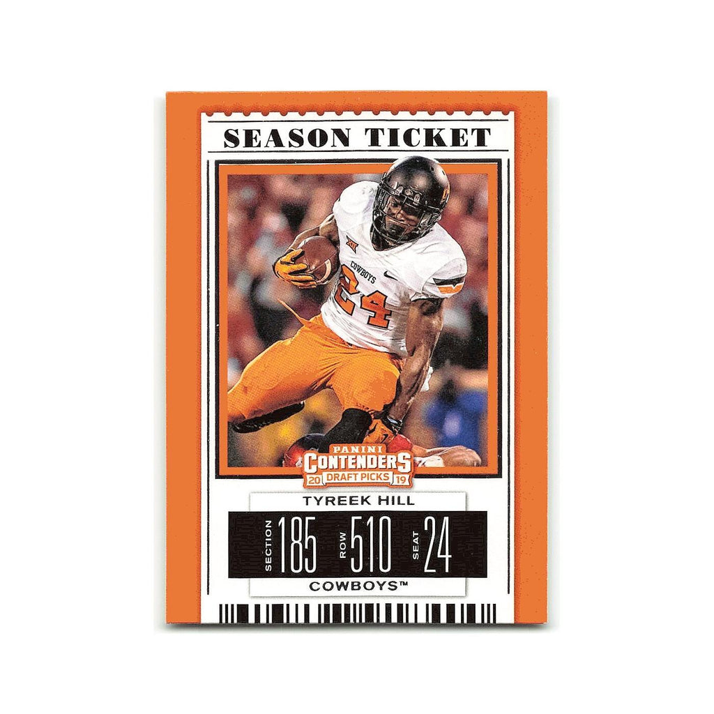 Tyreek Hill 2019 Panini Contenders Draft Picks #100 Oklahoma State Cowboys NM