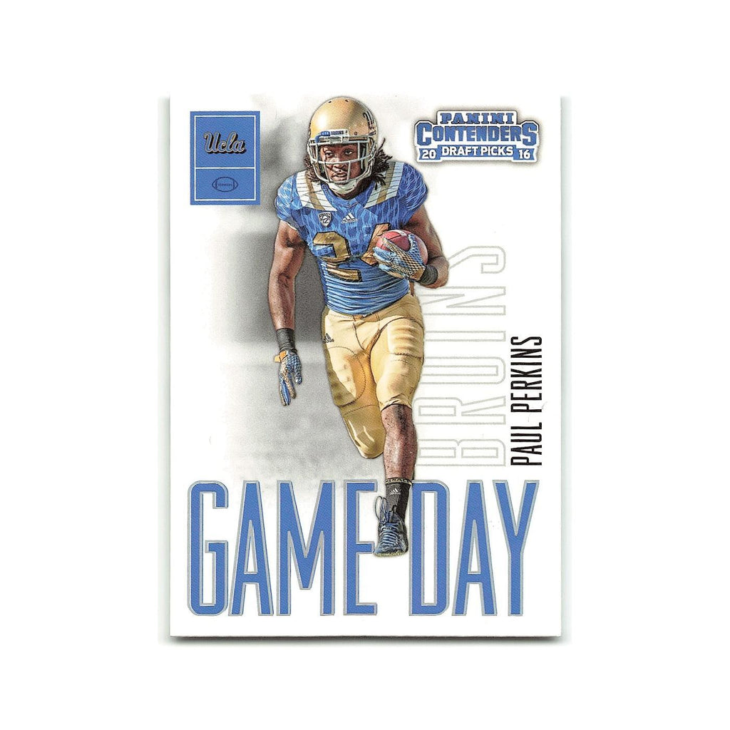 Paul Perkins 2016 Panini Contenders Draft Picks #17 UCLA Bruins Football Card NM