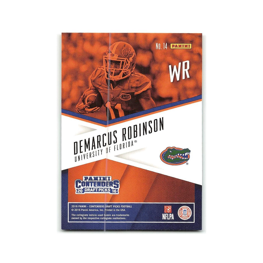 Demarcus Robinson 2016 Panini Contenders Draft Picks School Colors #14 NM