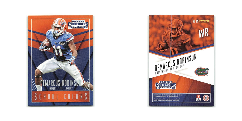 Demarcus Robinson 2016 Panini Contenders Draft Picks School Colors #14 NM