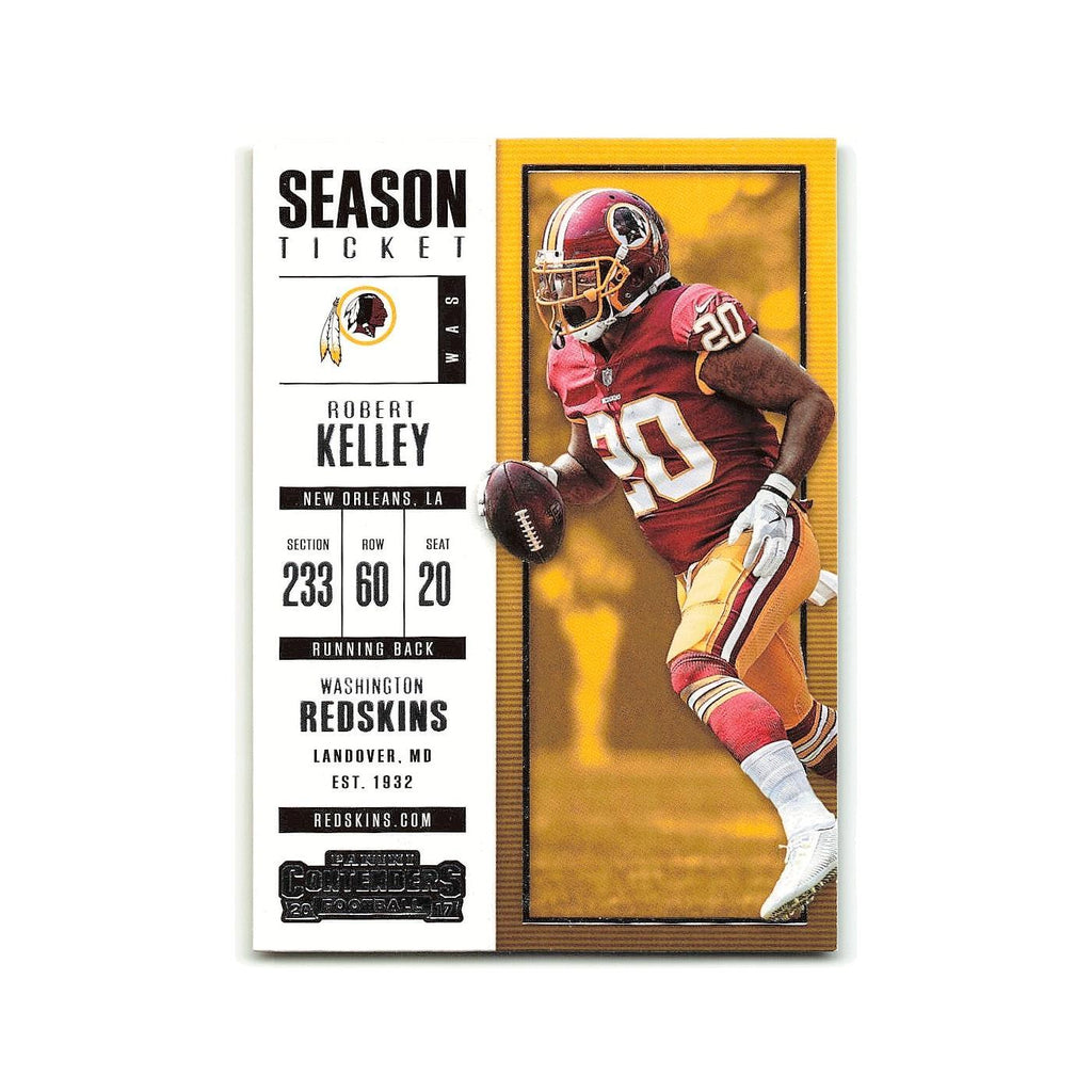 Robert Kelley 2017 Panini Contenders #87 Washington Redskins Football Card NM
