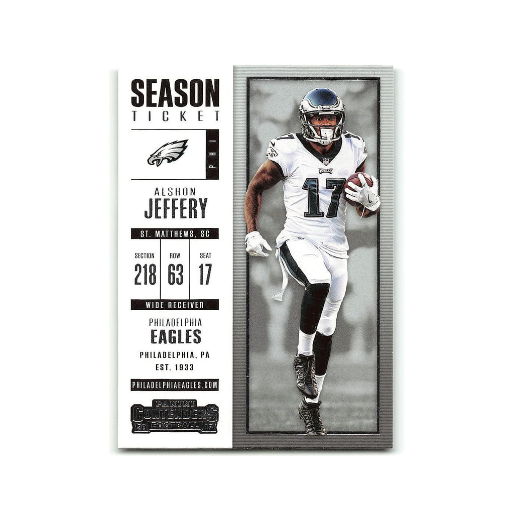 Alshon Jeffery 2017 Panini Contenders #85 Philadelphia Eagles Football Card NM