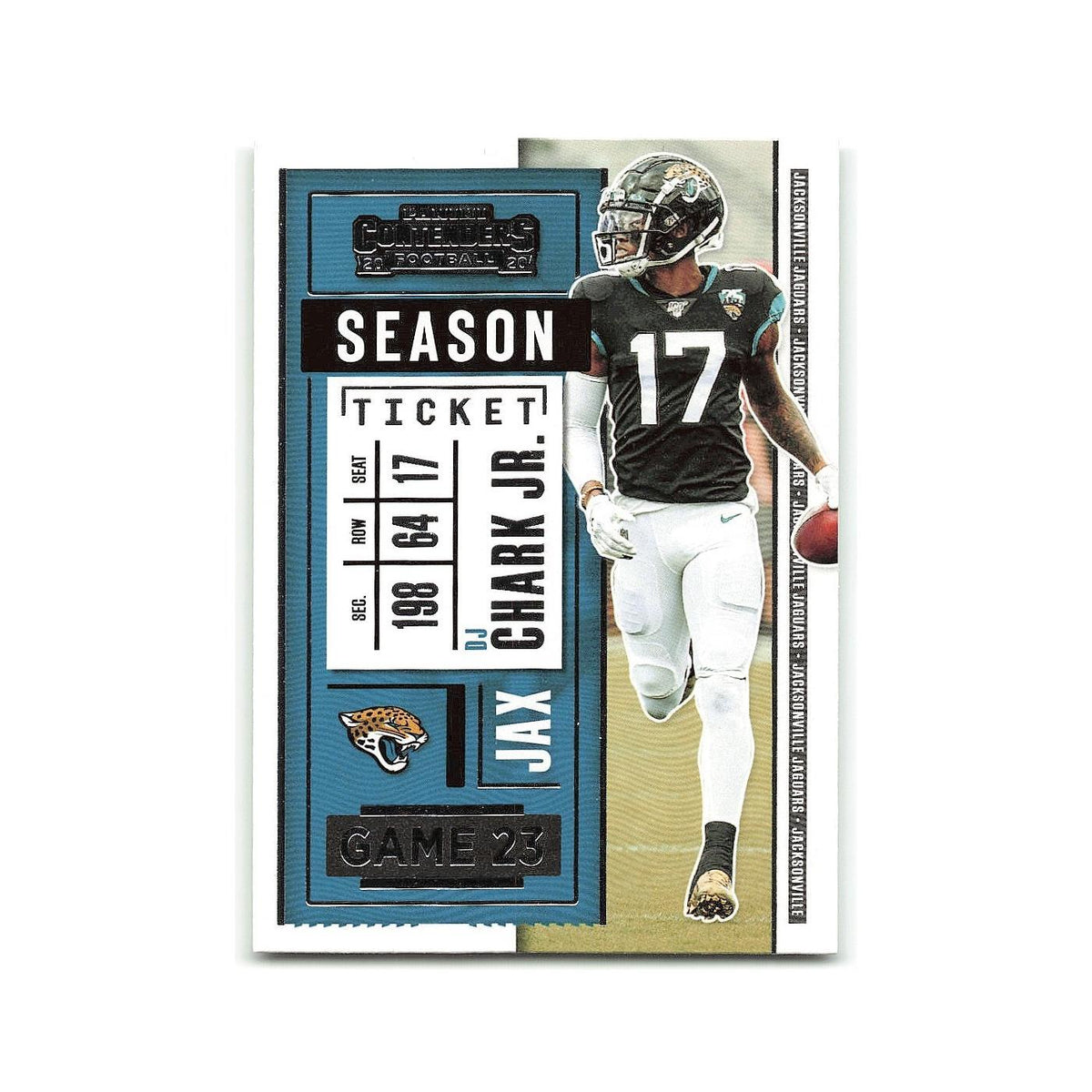 DJ Chark Jr. 2020 Panini Contenders #51 Jacksonville Jaguars Football Card NM