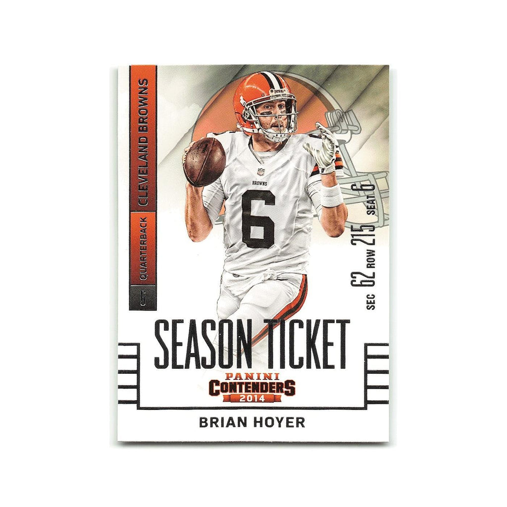 Brian Hoyer 2014 Panini Contenders #18 Cleveland Browns Football Card NM